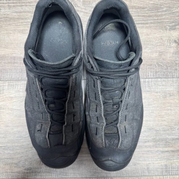 Keen Jasper 2 Black Waterproof Leather Climbing Approach Sneaker Men\'s Size 9.5 main image 5